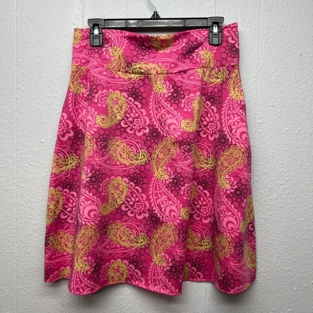Tranquility High Waist Womens Floral Skirt Medium Barbiecore Fairy Prairie Chic